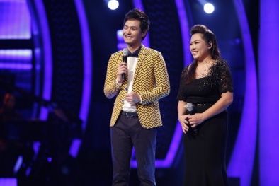 Quang Dũng khuyên Minh Thùy chọn sẵn bài hát sing-off